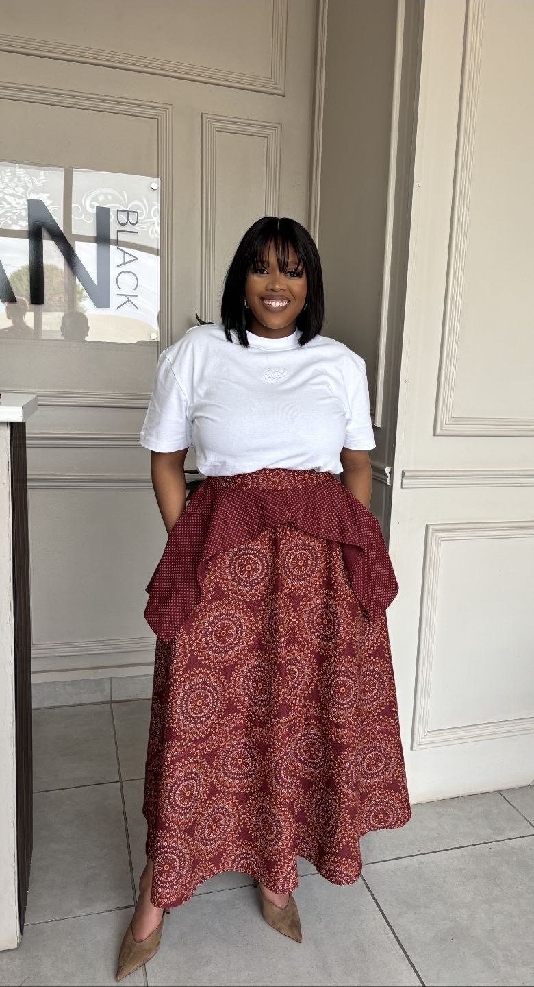  ZanBlack| Tshiamo Skirt